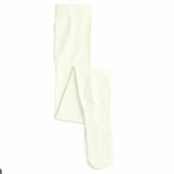 J crew girls solid tights ivory Xl/Xxl - Picture 1 of 2